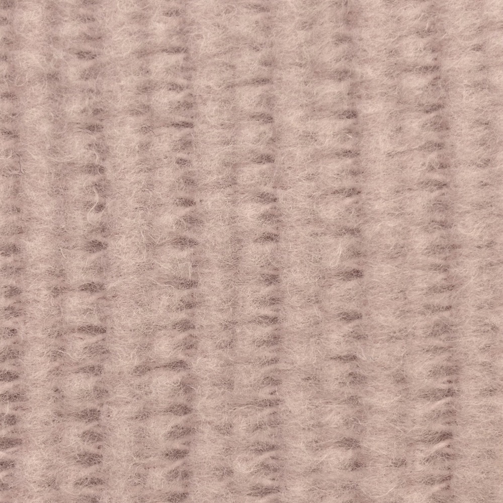Vtg Baby Pink Thermal Waffle Knit Blanket Satin Trim Edge Full Queen 82x84 - Picture 5 of 8